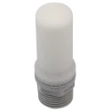 SMC AN Resin Pneumatic Silencer 1 MPa Threaded NPT 1/2 in R AN40-N04