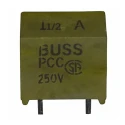 Eaton Fast Acting Radial Lead Fuse 2A 250V AC Board Washable Body PCC-2-R
