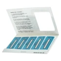Testo Temperature Sensitive Label 116°C to 154°C 2 Levels, 50mm x 18mm, Pack of 10 0646 1724