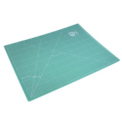 RS PRO 10 mm Green Self-Healing Cutting Mat 600 mm Length x 450 mm Width x 10 mm Grid Spacing xW450mm