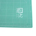 RS PRO 10 mm Green Self-Healing Cutting Mat 600 mm Length x 450 mm Width x 10 mm Grid Spacing xW450mm
