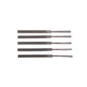 RS PRO 5 Piece Magneto File Set Engineers File Flat Shape 160 mm Length 1.1 mm Thickness 192-3684