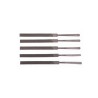 RS PRO 5 Piece Magneto File Set Engineers File Flat Shape 160 mm Length 1.1 mm Thickness 192-3684
