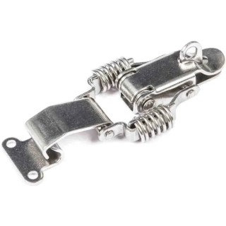RS PRO Stainless Steel Lockable Spring Loaded Toggle Latch 102 mm Length 46 mm Width 22 mm Depth 192-9639