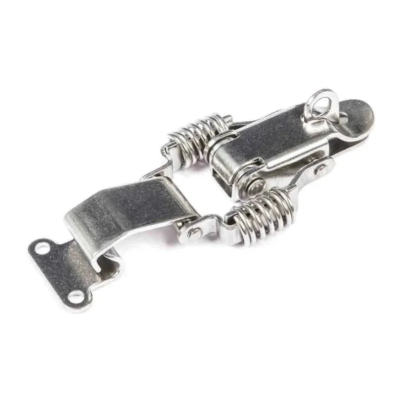 RS PRO Stainless Steel Lockable Spring Loaded Toggle Latch 102 mm Length 46 mm Width 22 mm Depth 192-9639