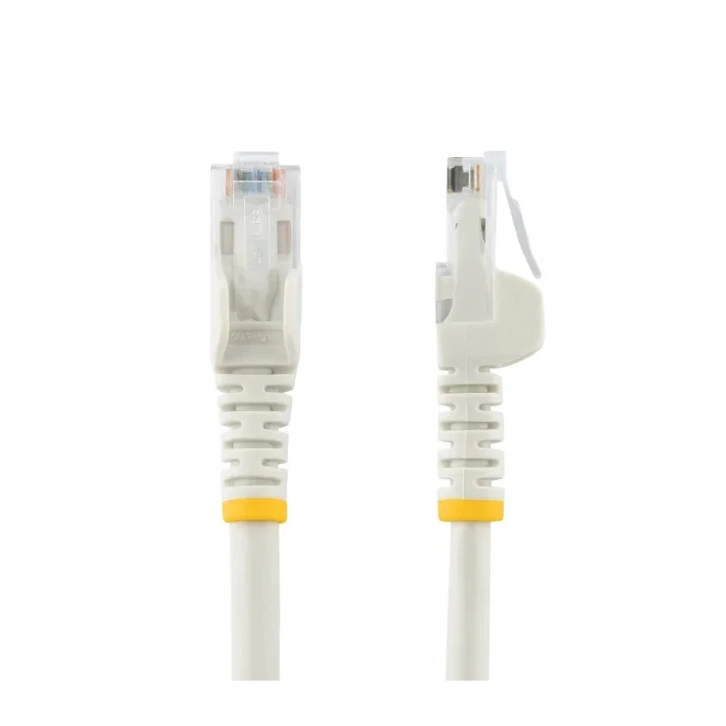 StarTech.com Cat6 Ethernet Cable 4 Core White 2 m Unshielded Unscreened Patch Cable PVC 