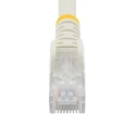StarTech.com Cat6 Ethernet Cable 4 Core White 2 m Unshielded Unscreened Patch Cable PVC 