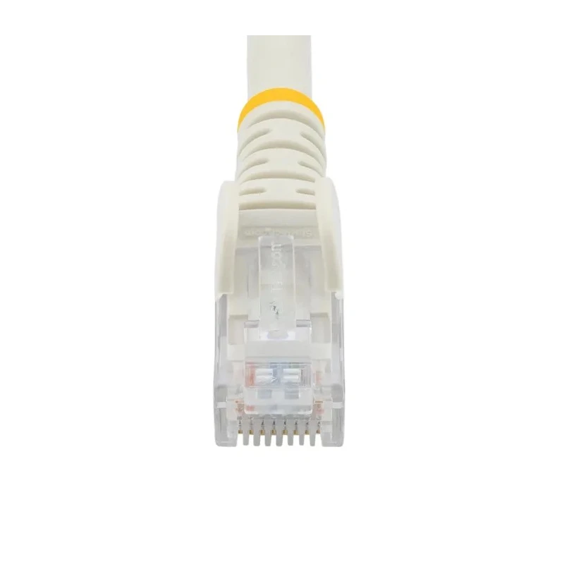 StarTech.com Cat6 Ethernet Cable 4 Core White 2 m Unshielded Unscreened Patch Cable PVC 