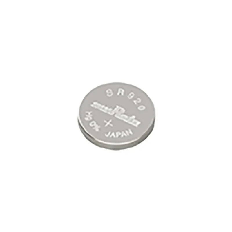 Murata SR920 Silver Oxide Button Battery 1.55 V, 9.5 mm Diameter SR920