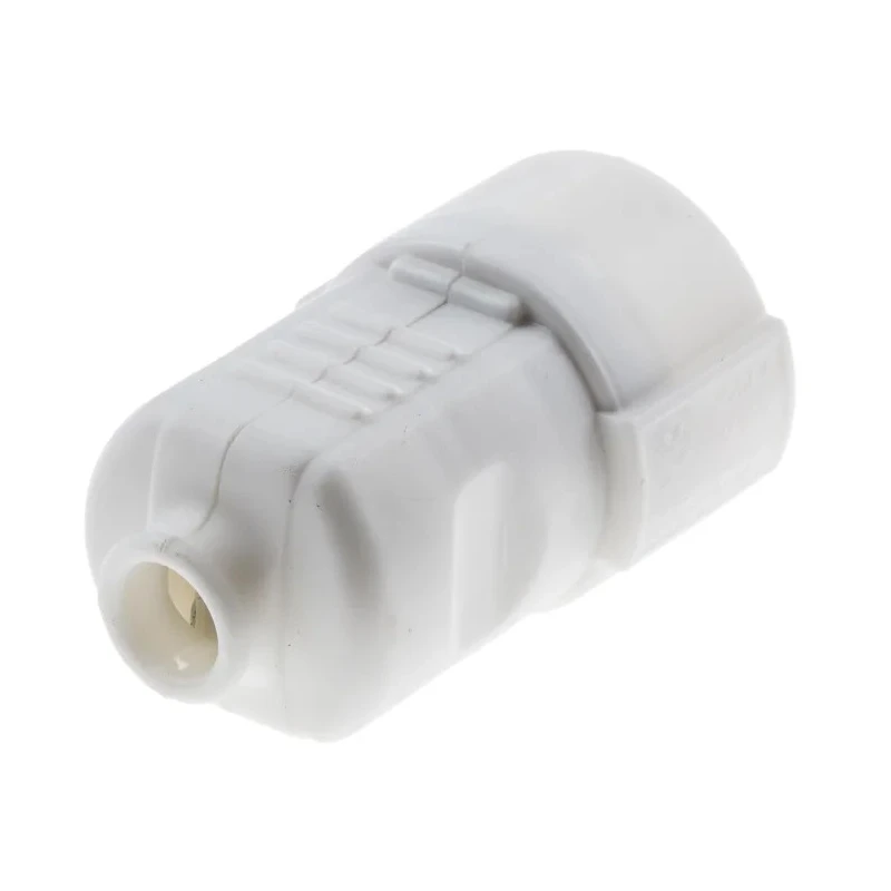 RS PRO 16A 250V Germany Mains Socket White Cable, Screw Termination 849-6092