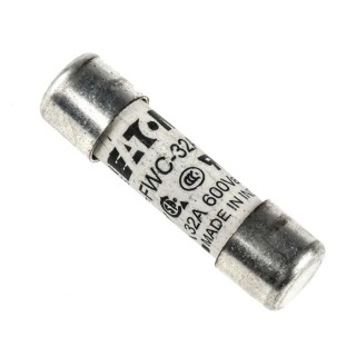 Eaton 32A F Ceramic Cartridge Fuse, Fast Acting, 600V AC, 10 x 38 mm FWC-32A10F