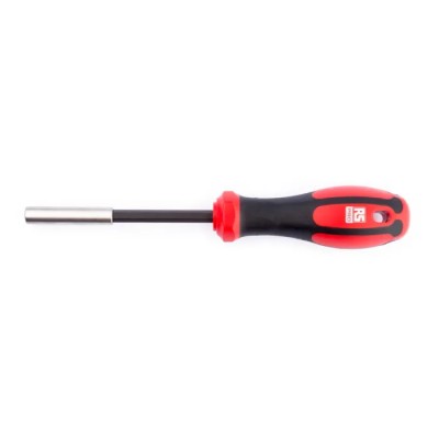 RS PRO Hexagon Nut Driver 1/4 in Tip Chrome Vanadium Steel Shaft Plastic Handle 100mm Overall 192-3664