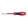 RS PRO Hexagon Nut Driver 1/4 in Tip Chrome Vanadium Steel Shaft Plastic Handle 100mm Overall 192-3664