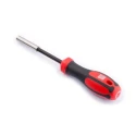 RS PRO Hexagon Nut Driver 1/4 in Tip Chrome Vanadium Steel Shaft Plastic Handle 100mm Overall 192-3664