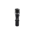 RS PRO Compact LED Torch Black 105 lm, 135 mm Length 3 x AAA Batteries 192-3681