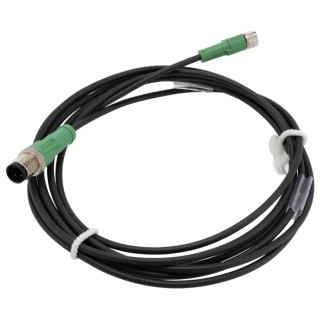 Phoenix Contact Sensor Actuator Cable Male 3 way M12 Straight to Female 3 way M8 Straight 3 m 1668823