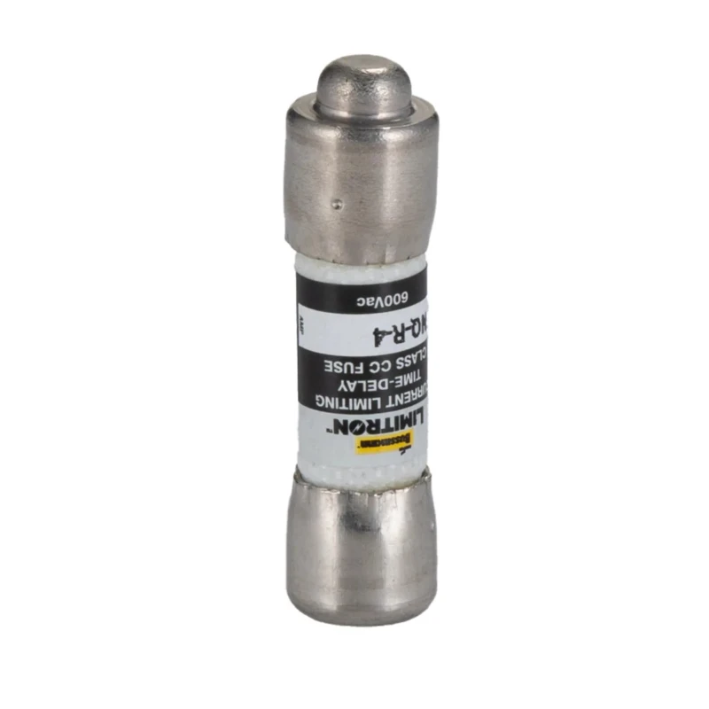 Eaton 4A T Melamine Cartridge Fuse 10 x 38 mm 600V AC Time Delay FNQ-R-4