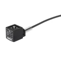 Phoenix Contact Male 3 way Straight to 3 way DIN 43650 Form A Sensor Actuator Cable 600mm 24V AC IP65/IP67 1434895