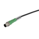 Phoenix Contact Male 3 way Straight to 3 way DIN 43650 Form A Sensor Actuator Cable 600mm 24V AC IP65/IP67 1434895