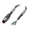 Phoenix Contact Male 5 Way M12 to Unterminated Sensor Actuator Cable 5 m Polyurethane Jacket 48, 60V 1682731