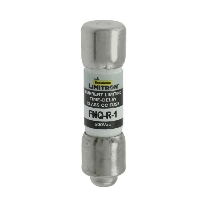 Eaton 1A Time Delay Melamine Cartridge Fuse 10 x 38 mm 600V AC FNQ-R-1