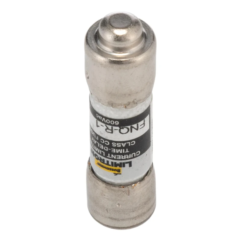 Eaton 1A Time Delay Melamine Cartridge Fuse 10 x 38 mm 600V AC FNQ-R-1