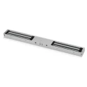 RS PRO Double Door Magnetic Door Lock 600 lb Holding Force Nickel Plated Aluminium 12V dc, 24V dc 192-4533