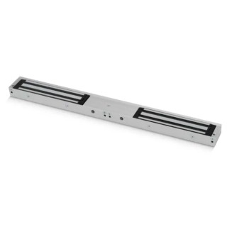 RS PRO Double Door Magnetic Door Lock 600 lb Holding Force Nickel Plated Aluminium 12V dc, 24V dc 192-4533