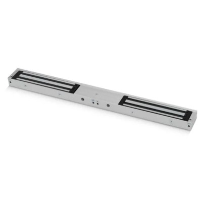 RS PRO Double Door Magnetic Door Lock 600 lb Holding Force Nickel Plated Aluminium 12V dc, 24V dc 192-4533
