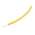 RS PRO Yellow 0.33 mm² Hook Up Wire, 22 AWG, 17/0.16 mm Core Strands, 100 m, Polyvinyl Chloride UL1015 Series 872-4640