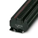Phoenix Contact Fuse Modular Terminal Block, 1-Level Fused, Screw Termination, 0.2mm² to 10mm², 30A, 250V, Black 3001939