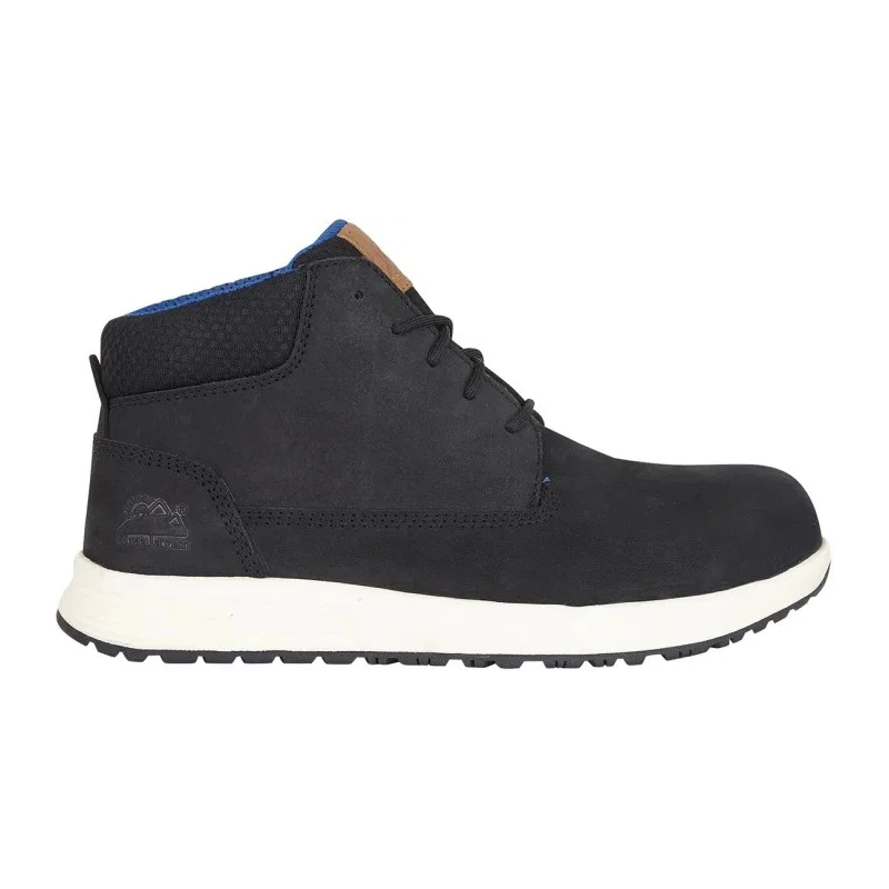 Himalayan Black Non-Metallic Toe Capped Unisex Safety Boots Size UK 10.5 EU 45 EN ISO 20345:2011 4413BK105