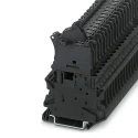 Phoenix Contact Fuse Modular Terminal Block UT 4-HESILED 24-P/P Series, Black, 0.14mm² to 6 mm², 6.3A, 24V, 1-Level 3046540