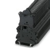 Phoenix Contact Fuse Modular Terminal Block UT 4-HESILED 24-P/P Series, Black, 0.14mm² to 6 mm², 6.3A, 24V, 1-Level 3046540