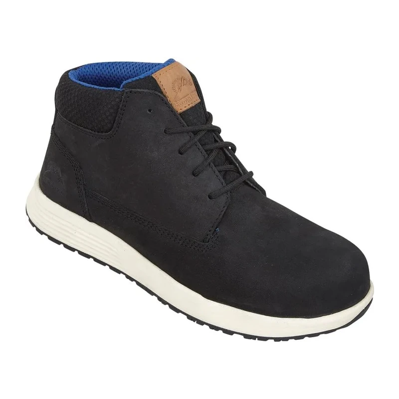 Himalayan 4413 Black Non-Metallic Toe Capped Unisex Safety Boots EU 38, SRC Slip Resistance, Composite Midsole EN 4413BK050