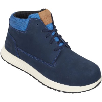 Himalayan Navy Nubuck Non-Metallic Toe Capped Unisex Safety Boots EU38, Composite Midsole, EN ISO 20345:2011 4410NV050