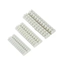 RS PRO Non-Fused Terminal Block 12-Way 10AWG Wire 32A Screw 450V Polyamide 865-9833