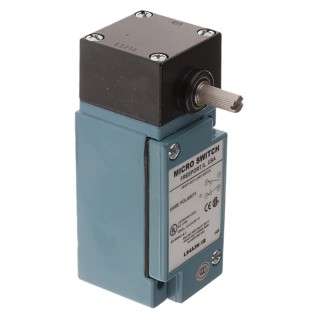 Honeywell HDLS Series Rotary Head Limit Switch, SPDT, IP67, Die Cast Zinc Epoxy Coated Housing, 240V AC LS4A3K-1B