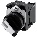Siemens Selector Switch SPDT 2 Positions 22mm Cutout IP20 Latching SIRIUS ACT 3SU11 Series 3SU1100-2BF60-1MA0