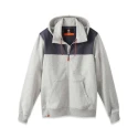 Parade Grey Cotton Unisex Zipper Work Hoodie Size 3XL 17OCAMPO1413TXXXL