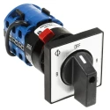 Kraus & Naimer 3-Phase 4 Position 1 Pole Cam Switch with 45° Angle of Throw CA10.A048/GBA004.*FT2