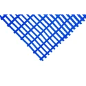 Coba Europe Blue Anti-Slip Polyvinyl Chloride Mat Cross Ribbed Finish Roll 5 m x 600 mm x 12 mm CE020605
