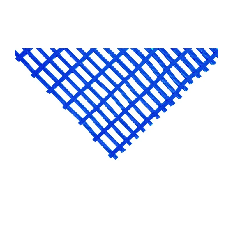 Coba Europe Blue Anti-Slip Polyvinyl Chloride Mat Cross Ribbed Finish Roll 5 m x 600 mm x 12 mm CE020605