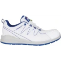 Himalayan Unisex White Non-Metallic Safety Trainer Lace Up, ESD, Slip Oil Penetration Resistant SRC, EN ISO 20345 910CBK120