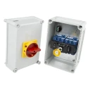 Kraus & Naimer 6-Pole Front Panel Isolator Switch IP65 100A 37kW KG100.T206/GBA004.*ST
