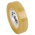 Desco Europe ESD Clear Cellulose Tape 12mm Width x 32.9m Length Rubber Base Anti-Static Transparent 242290