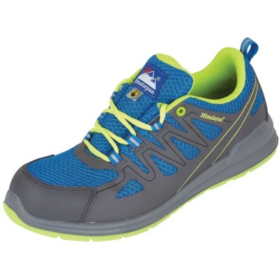 Himalayan Unisex Blue Non-Metallic Safety Trainer Size UK 13 EU 48, Penetration Resistant, Slip Resistant, Oil 4331NV130