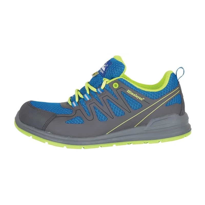 Himalayan Unisex Blue Non-Metallic Safety Trainer Size UK 13 EU 48, Penetration Resistant, Slip Resistant, Oil 4331NV130