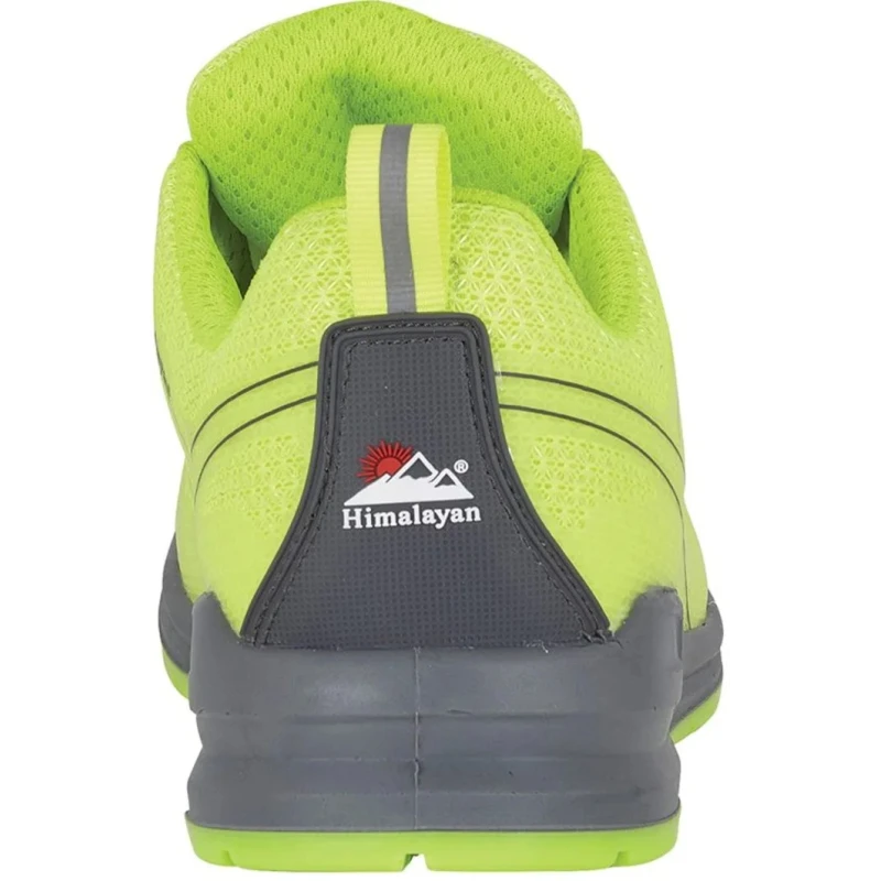 Himalayan Unisex Yellow Non-Metallic Safety Trainer Lace Up EN ISO 20345, SRC Slip Resistant 4332LM065