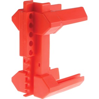 RS PRO Red 4-Lock Lockout Polypropylene Ball Valve Lockout 7mm Shackle Diameter 882-5911